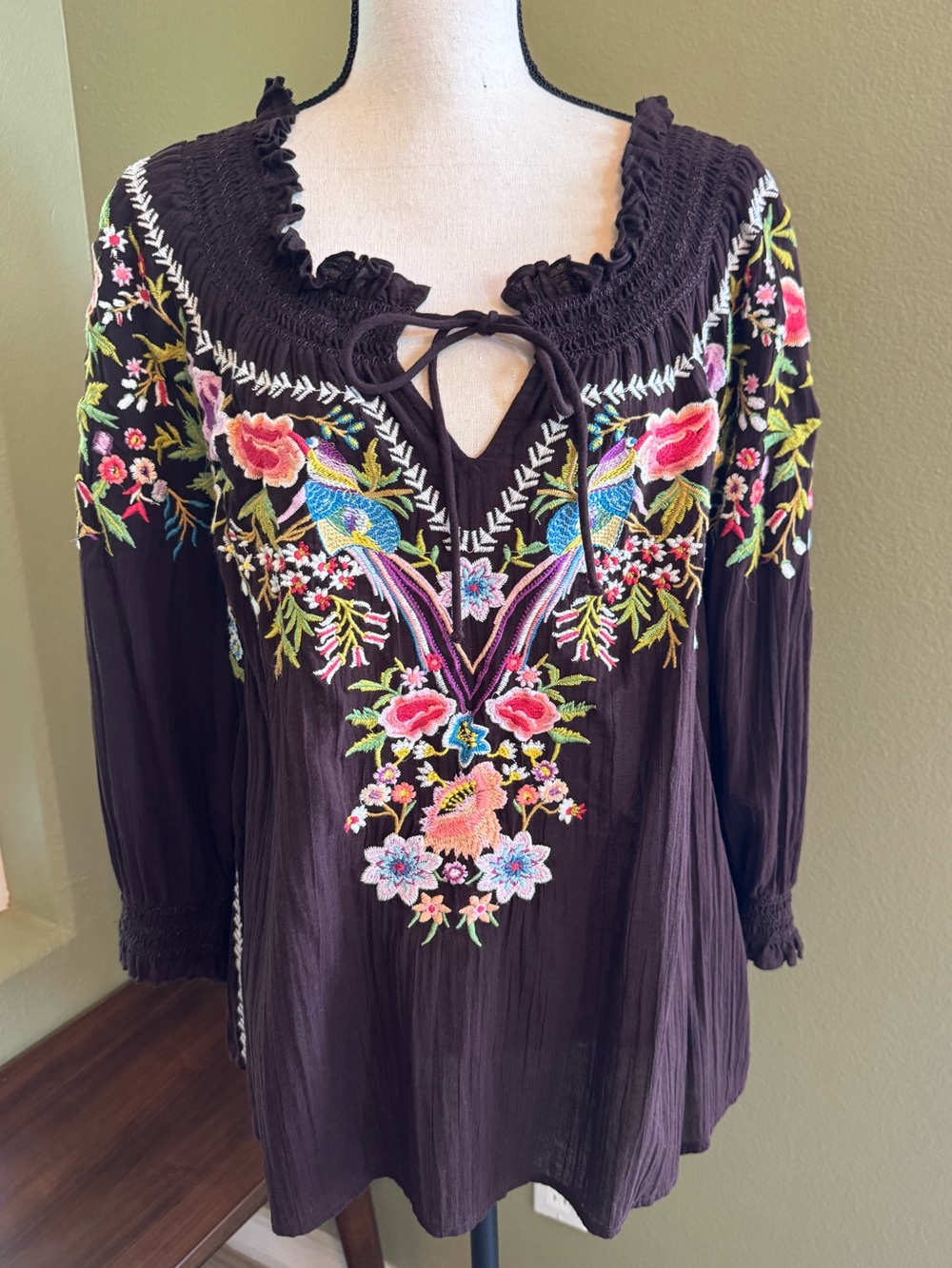 Sundance Amora Blooms 100% Cotton Top
